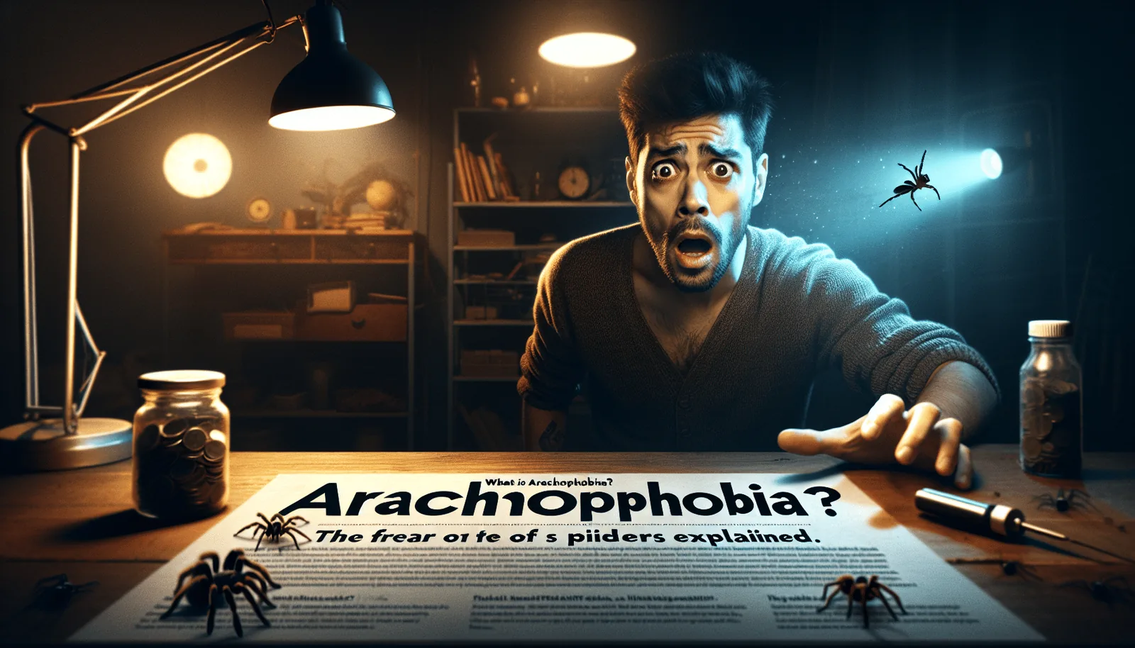 découvrez l'arachnophobie, une peur intense des araignées, ses causes et ses manifestations. apprenez à mieux comprendre ce trouble anxieux et comment il peut affecter la vie quotidienne.