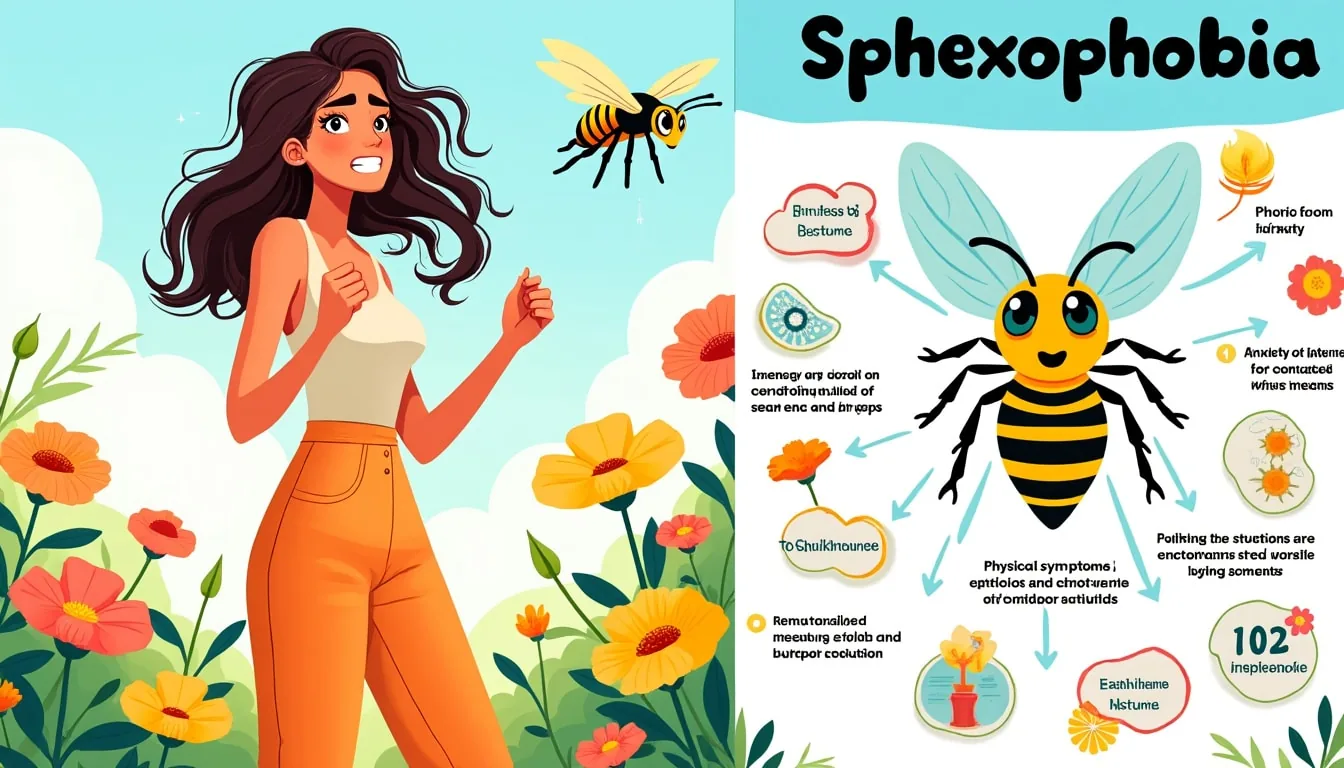 découvrez la sphexophobie, une peur irrationnelle des guêpes. cette définition explore les causes, les symptômes et les traitements de cette phobie spécifique. informez-vous sur cette anxiété liée aux insectes et comment elle peut affecter la vie quotidienne.
