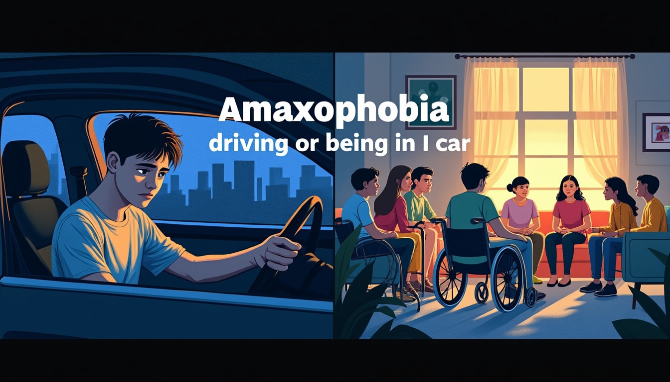 découvrez l'amaxophobie, une peur intense et irrationnelle de conduire ou d'être passager d'un véhicule. cette définition explore ses causes, symptômes et impacts sur la vie quotidienne, offrant des insights pour mieux comprendre ce trouble anxieux.