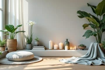 découvrez comment transformer un coin de votre maison en un espace de méditation apaisant. suivez nos conseils pour choisir l'emplacement idéal, sélectionner les éléments décoratifs et créer une ambiance propice à la relaxation et à la pleine conscience.